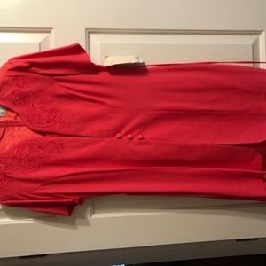 Size 8 Coral Dress by Dressbarn - Never Worn